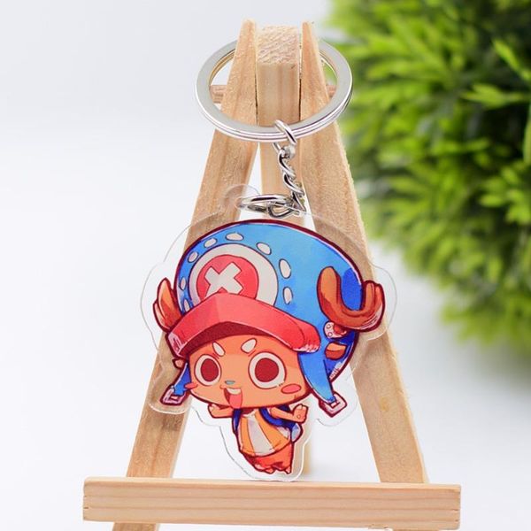

keychains one piece keychain anime keyring wl0166, Silver