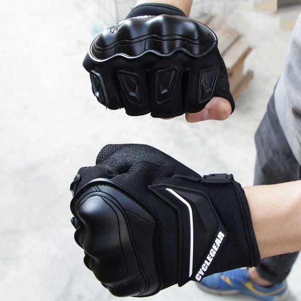 Motocross Fingerlose Handschuhe für Sommer Motorrad Schützen Ausrüstung Racing Atmungsaktive Guantes Moto Off Road Dirt Bike Männer Verwenden H1022