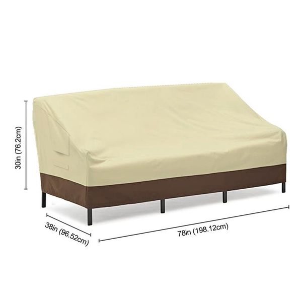 

waterproof bench protective long chair cover outdoor patio 600d oxford fabric home furniture seat dust storage bags