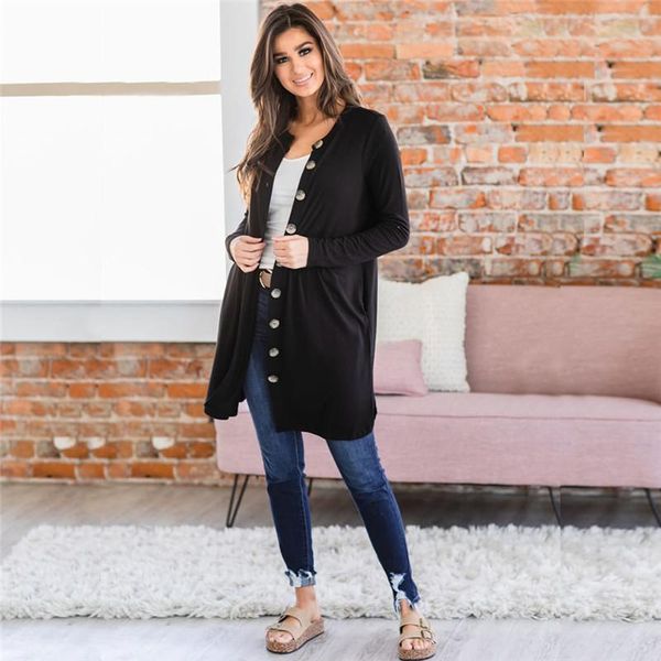 

women's jackets woman coat autumn 2021 casual long sleeve button soft plus size windbreaker women clothing mujer chaqueta veste, Black;brown