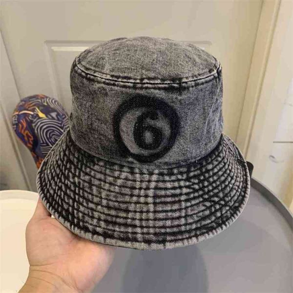 

2021 new designer fisherman caps classic paragraph male and female high-quality woven straw sun ha25l, Blue;gray