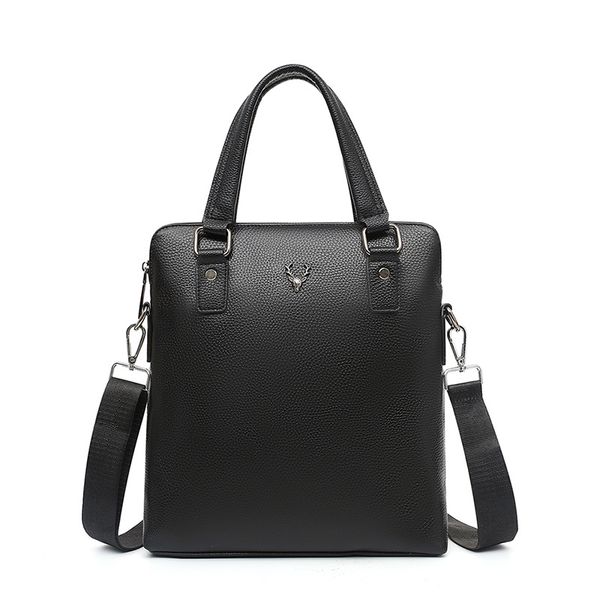 

style men's shoulder handbags vertical new layer computer business messenger bag leather cowhide briefcase wpaxd