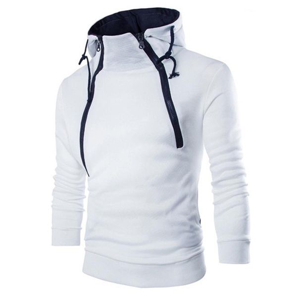 

men's hoodie solid color custom logo sweatshirt spring autumn fashion casual trend hoody clothing hoodies & sweatshirts, Black