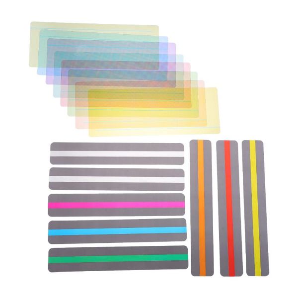 

16pcs guided reading strips tracking rulers teacher school supplies bookmark
