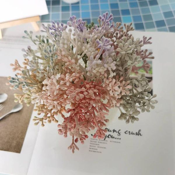 

decorative flowers & wreaths small bouquet diy hand-issuing material accessories straw hat decoration fake plants fall decorations artifical