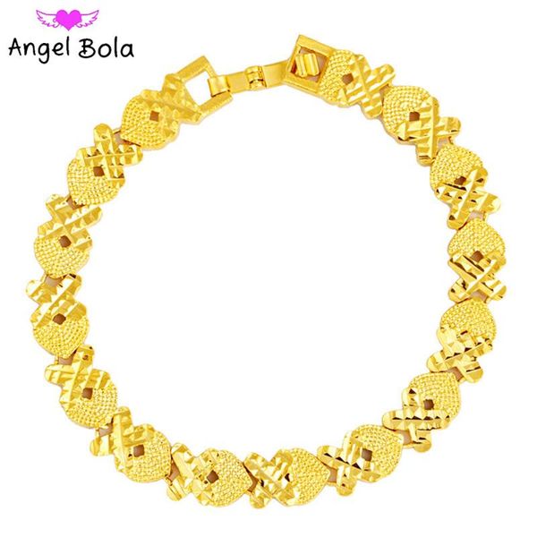 

link, chain selling golden love women charm fashion bracelet wedding engagement high-end jewelry watch bride gift, Black