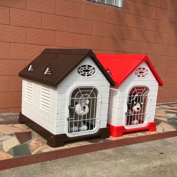

kennels & pens pet house high-grade outdoor small dog plastic cage foreign