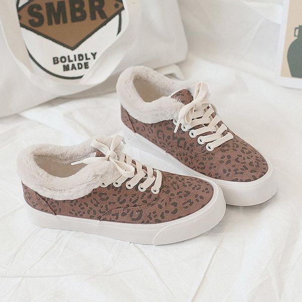 

boots canvas shoes women's winter korean version students can wear ins fashionable cotton plush lhqp, Black