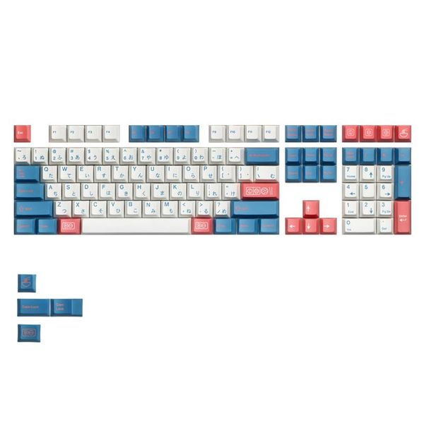 

keyboards mechzone 112 keys bento theme keycap set oem profile pbt sublimation keycaps for 61/64/87/104/108 mechanical