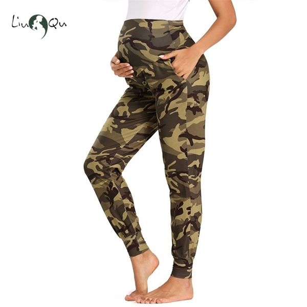 

women's maternity pants sweatpants over the belly super stretchy pregnancy comfortable 210918, White