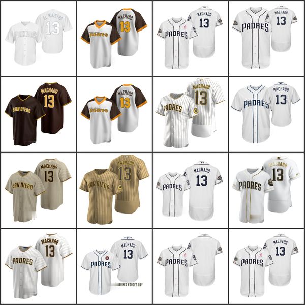 

san diego padres men 13 manny machado women youthjersey, Black;red