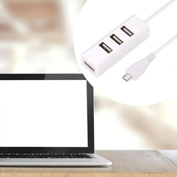 

hubs micro usb to 4 port otg hub for raspberry pi,odroid,banana pi zero,orange accessories home cable travel data i0l1