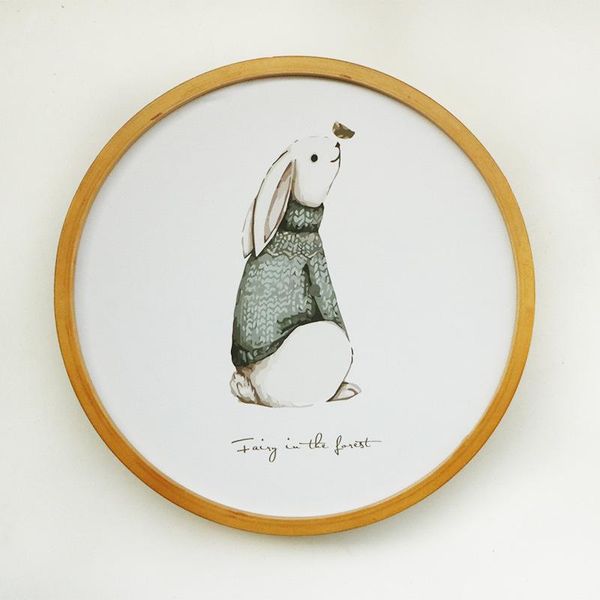 

frames round po frame chinese style living room 12 inch 14 16 20 creative wall hanging picture decoration