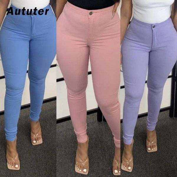 

female trousers 2021 high waist stretch slim pencil women clothing pants lady plus size skinny pants#a3 women's & capris, Black;white