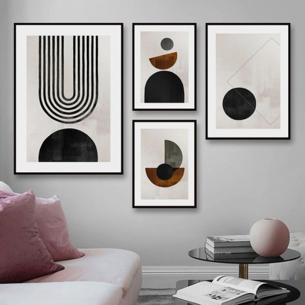 

unframed abstract painting canvas art print wall poster