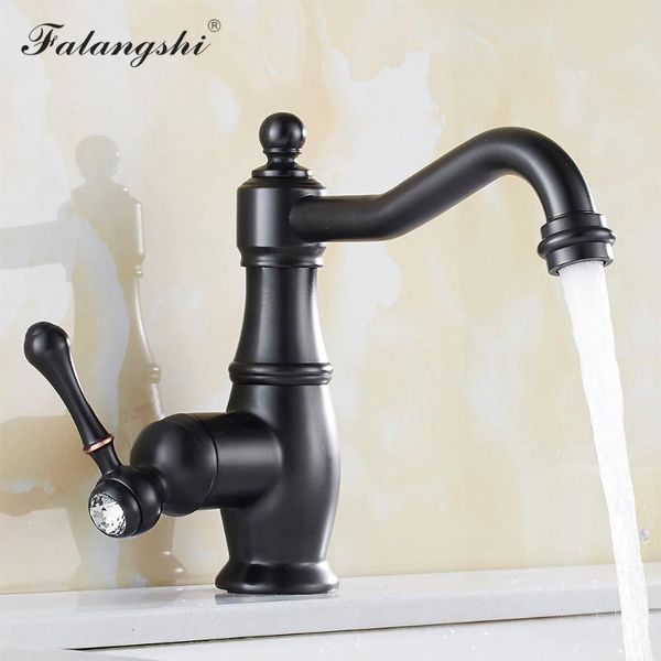 

bathroom sink faucets black basin mixer and cold washbasin taps vessel lavabo solid brass wb1055