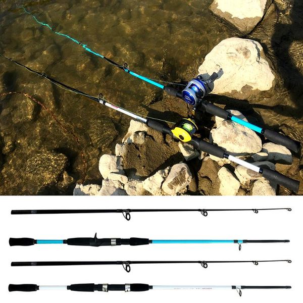 

fishing rod 2 sections spinning casting carp 1.8m 1.5m lure ultralight boat rods