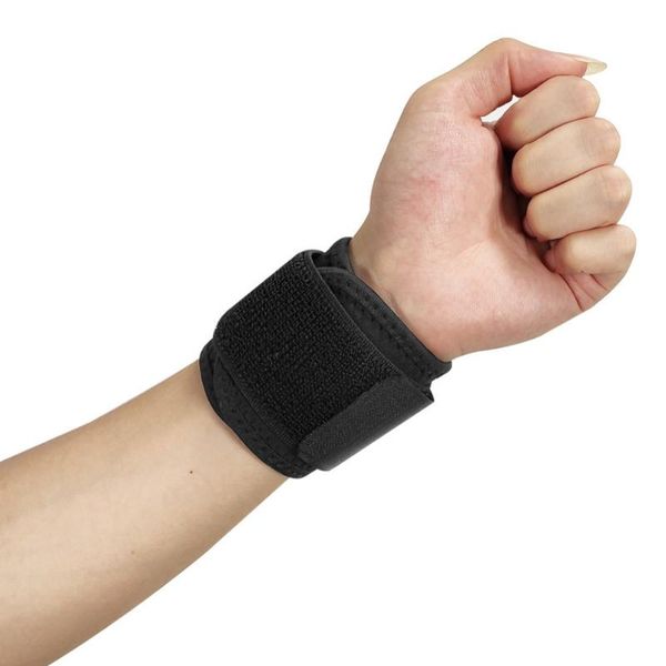 

wrist support 1pcs breathable wraps elastic bandage sports fitness gym weightlifting powerlifting brace strap, Black;red
