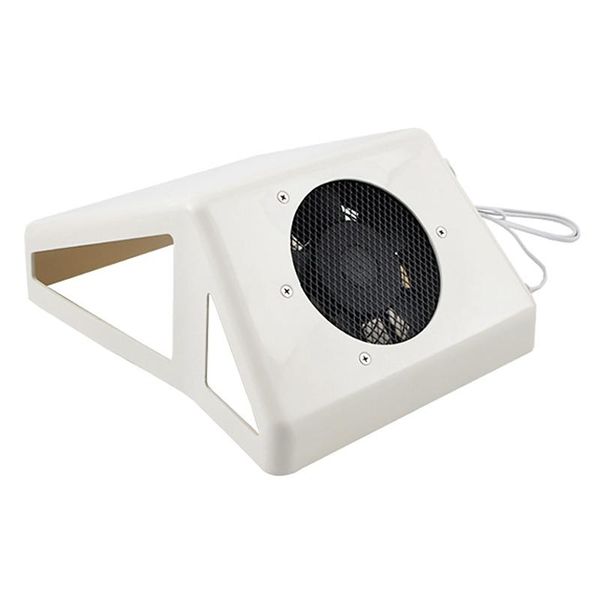 

nail art equipment 80w dust collector fan vacuum cleaner manicure machine tools with filter strong tool -eu plug, Silver