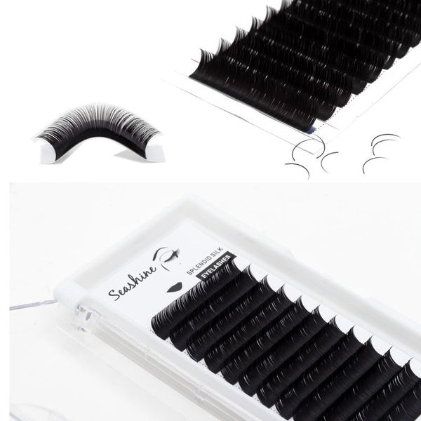

false eyelashes seashine individual eyelash extension faux mink artificial lashes handmade natural lash supplies
