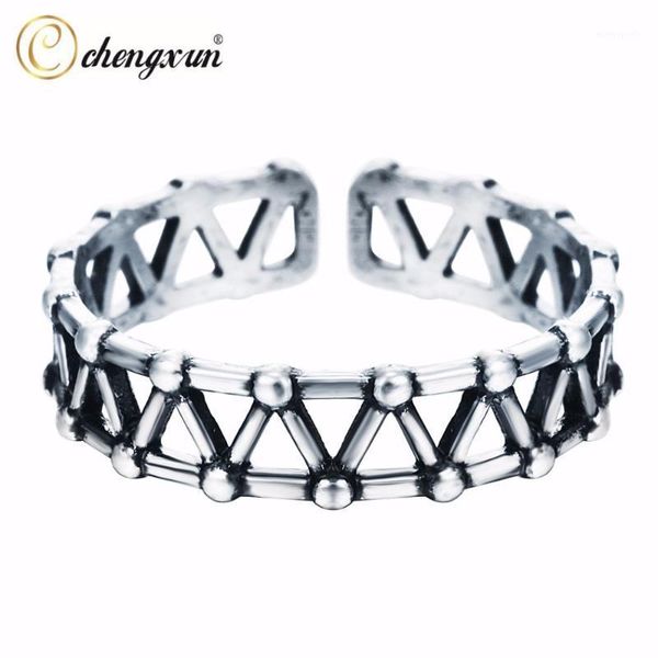 

cluster rings chengxun weave cross ring knuckle midi mid pinkie toe for teen girls punk bohemian vintage turkish style1, Golden;silver