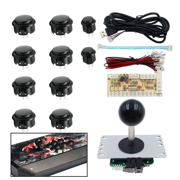 

game controllers & joysticks sjjx zero delay retropie raspberry pi usb encoder arcade diy kit joystick push button controller mame