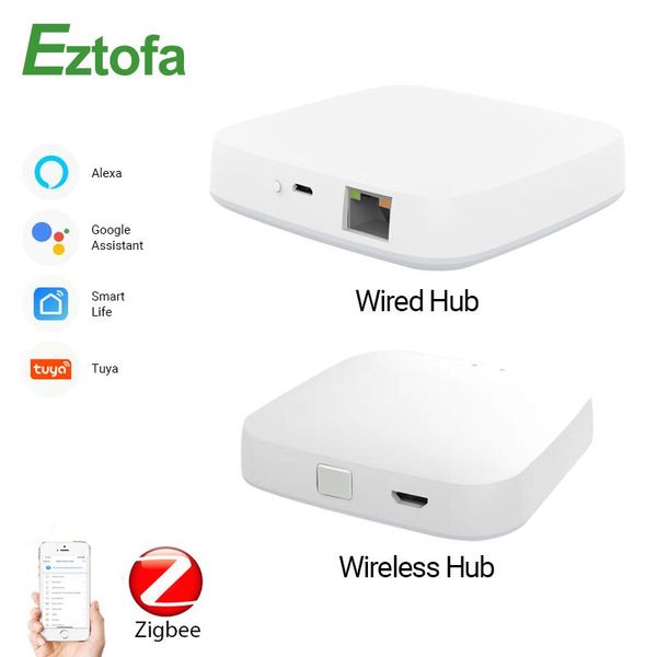 

smart home control tuya zigbee gateway hub bridge life app wireless remote controller works with alexa google