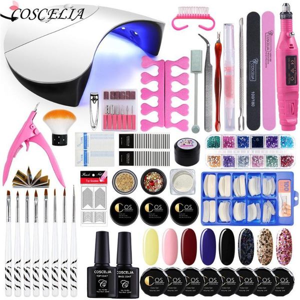 

36w lamp dryer for nail uv gel polish kit false tip manicure extension tools vanishes1
