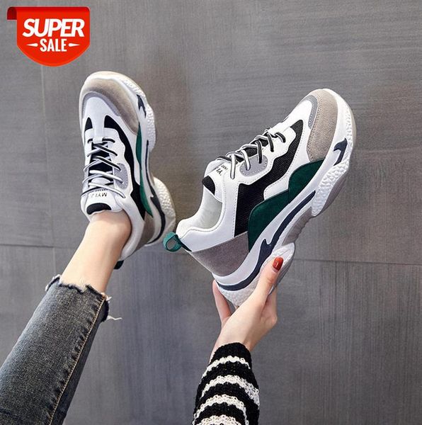 

ins korean version of old women's shoes student sports female harajuku ulzzang increased 666 #tu1v