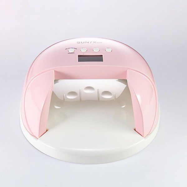 

manicure machine 30pcs led beads nail lamp 60w uv gel fast drying polisher dual light 4 timing set auto sensor1