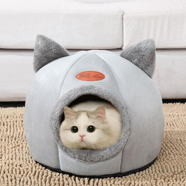 

cat beds & furniture cama gato cats de sleeping chat cave house for pet bed litter mat products pets home accessories panier pour cozy