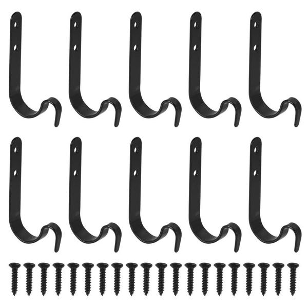 

hooks & rails 10pcs iron household bag hanging wear-resistant hanger with screws