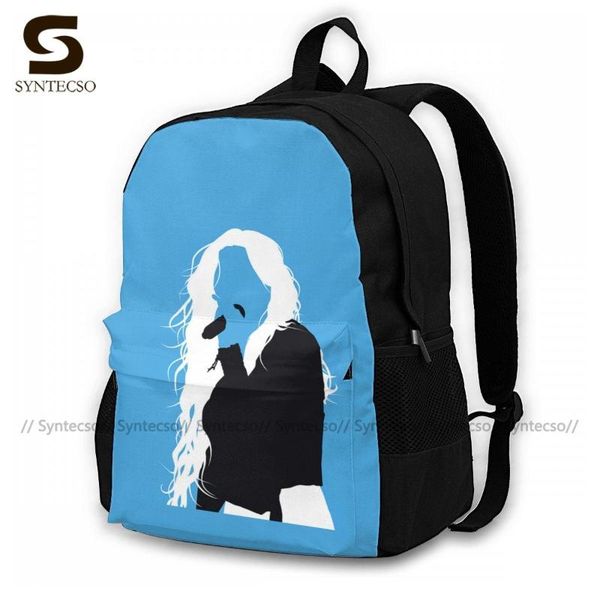 

miley cyrus backpacks novelty polyester back to school backpack female pattern bags