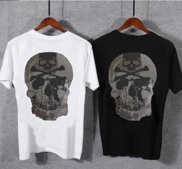 

drill new mens tshirts loose hip hop classic designer style tshirts, White;black