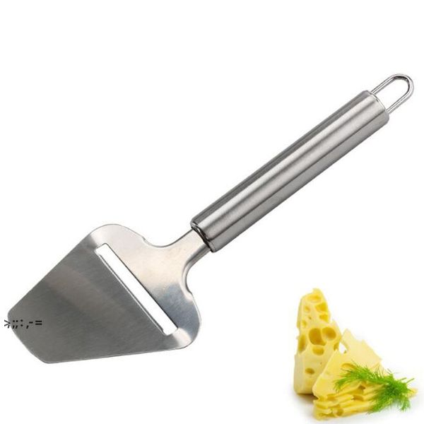 Queijo Slicer De Queijo Aço Inoxidável Avião Peeler Queijo Ralador Bolo De Cortador De Manteiga De Manteiga Ferramentas de Cozinha Atacado RRF11915