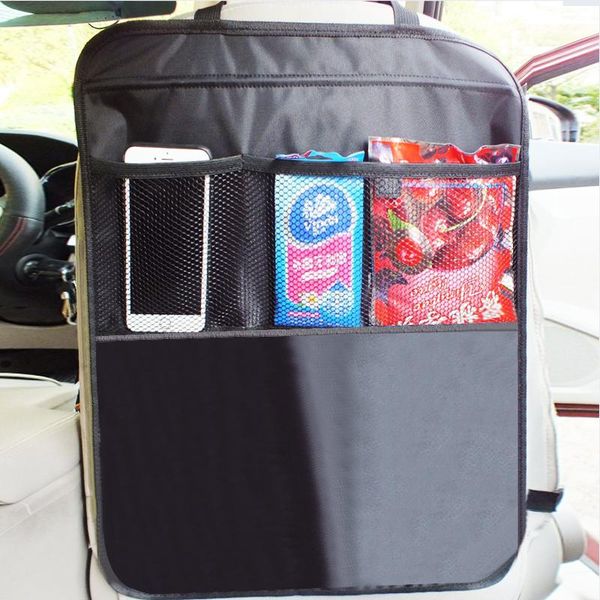 

car organizer universal seat back storage bag waterproof scuff dirt protector cover for child baby kid anti kick mat pad