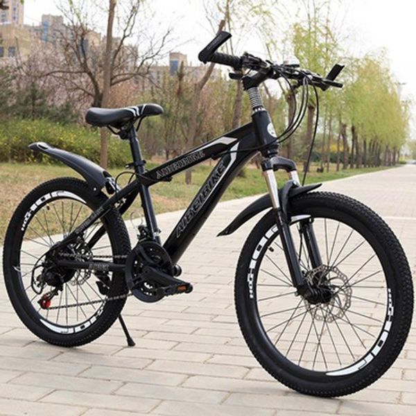 

student 24-speed two-disc brake absorber 20-inch mountain bike bikes