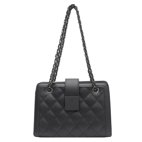 

hbp winter texture leather designer shoulder bags trendy fashion underarm bag luxury lady chain bag lingge embroidery thread high sense bags