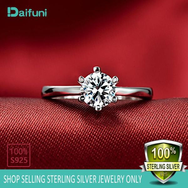 

cluster rings 925 sterling silver cubic zirconia for women exquisite wedding jewelry personalized engagement, Golden;silver