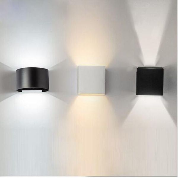 

outdoor wall lamps modern led lamp ip65 waterproof lighting aluminum luminaria adjustable abajur light decoration fixtures