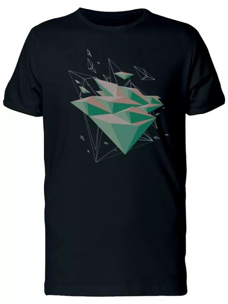 

Pattern Of Geometric Shapes Men's Tee -Image by Shutterstock, White;black