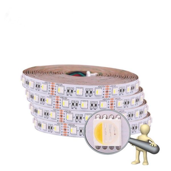 

strips 2 years warranty ip20 5m rgbw 4in1 led 12v smd 60leds/m strip light perfect diy home & commercial decoration tire
