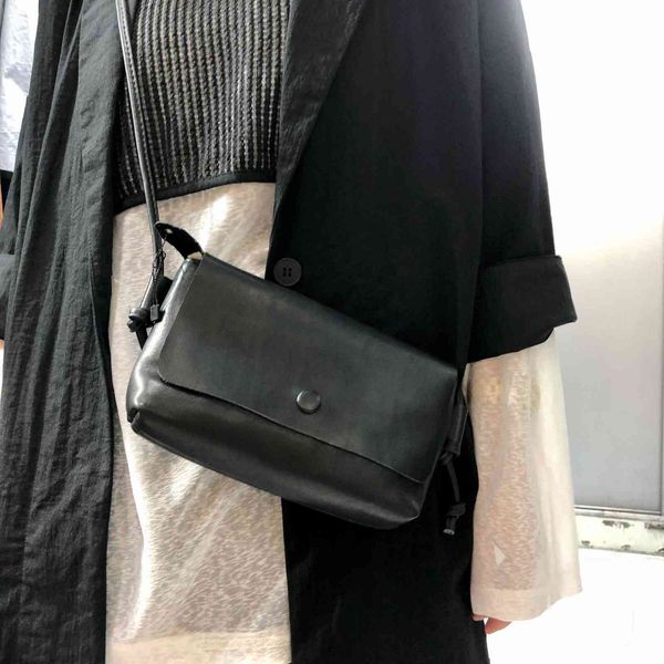 

leather handmade forest department head leather single shoulder messenger bag women's leisure bag black friday mb8s
