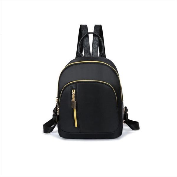 

casual oxford backpack women black waterproof nylon school bags for teenage girls fashion travel tote
