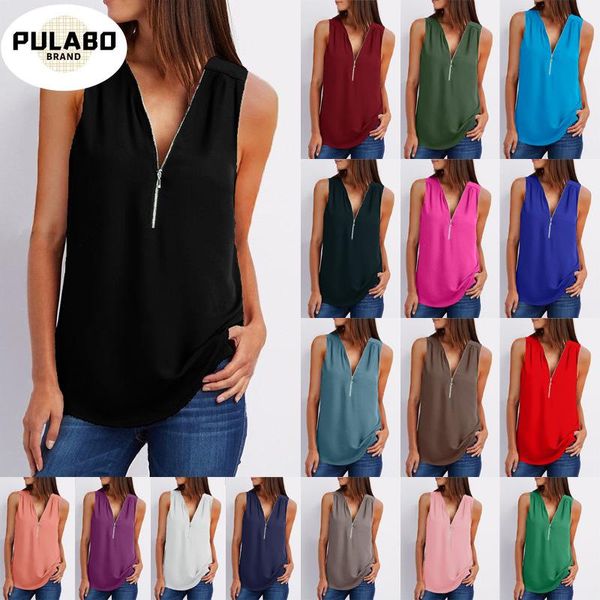 

women's blouses & shirts women spring summer chiffon blouse 2021 v collar zipper roll up long sleeves loose shirt blusa feminina plus s, White