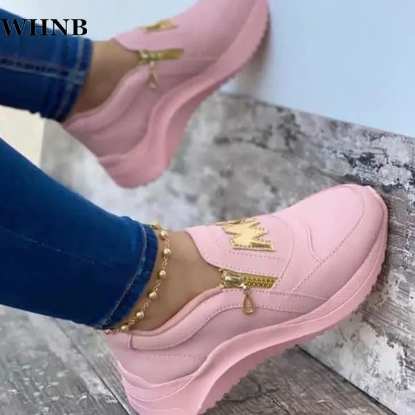 

dress shoes women thick sports shoes solid vulcanized ladies casual wedges slide in zipper women's ehx7, Black