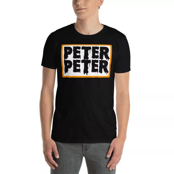 

Funny Peter Peter Funny Pumpkin Halloween Shirt, White;black