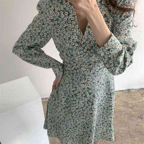 

plus size floral print summer dress evening vintage es oversize long sleeve beach women black robe vestido prom 210423, Black;gray
