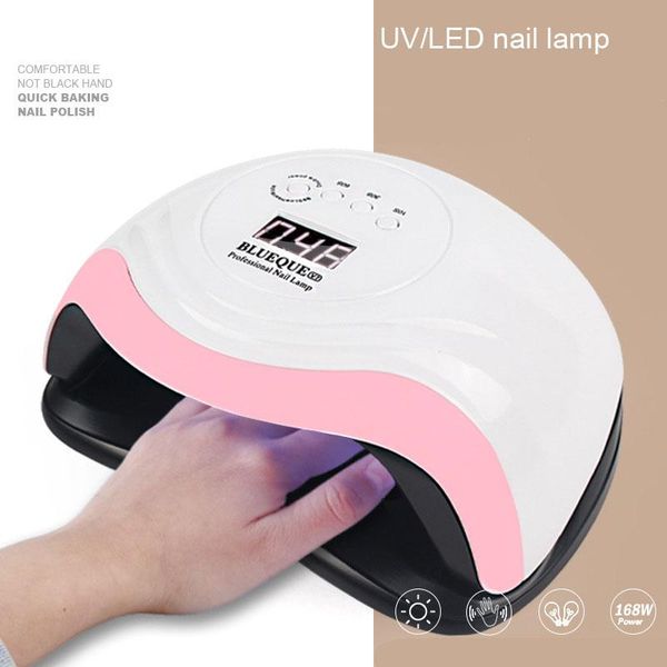

nail lamp 168w uv quick-drying drying machine baking manicure potherapy dryers