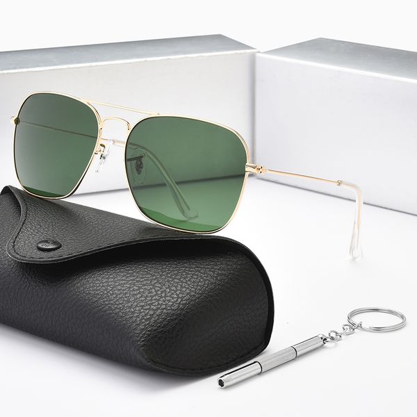 

original factory brand fashion sunglasses men women glasses four seasons driving polarizing lens sun glass 3136, White;black